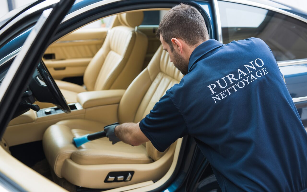 Intérieur voiture - Service Purano Nettoyage Lyon