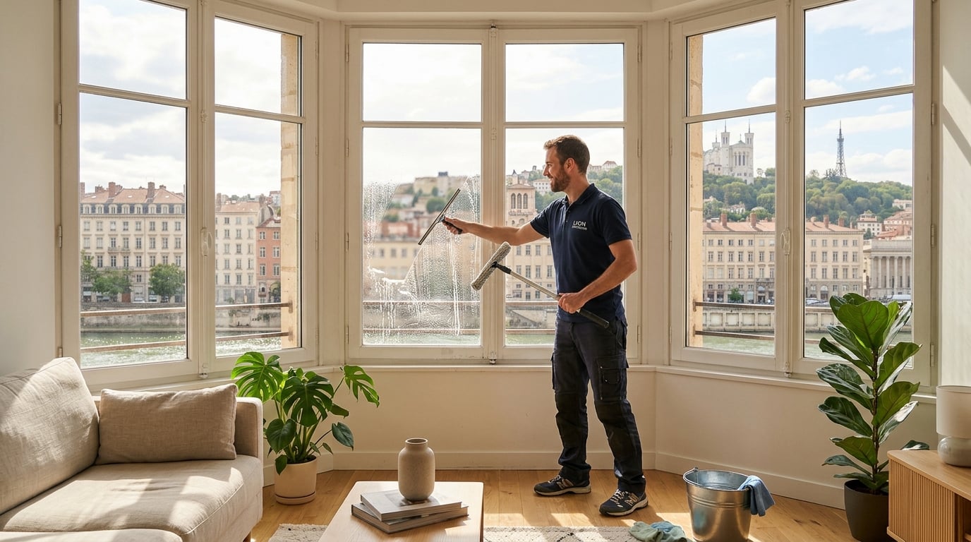 Nettoyage de vitres - Service Purano Nettoyage Lyon